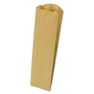 General Grocery Pint-sized Paper Bags For Liquor Takeout, 35 Lbs Capacity, Pint, 3.75"w X 2.25"d X 11.25"h, Kraft, 500 Bags freeshipping - TVN Wholesale